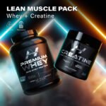 LEAN MUSCLE PACK - VANILLA (Premium Whey Vanilla 2Kg & Creatine)