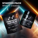 STARTER PROTEIN + CREATINE - VANILLA (Premium Whey Vanilla 500g & Creatine)