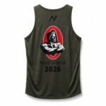NUTRIYUMMY x Mr. Olympia Tank Top – Olive Green Edition (XLarge) - Image 2