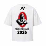 NUTRIYUMMY x Mr. Olympia T-shirt – White Edition (Large) - Image 2